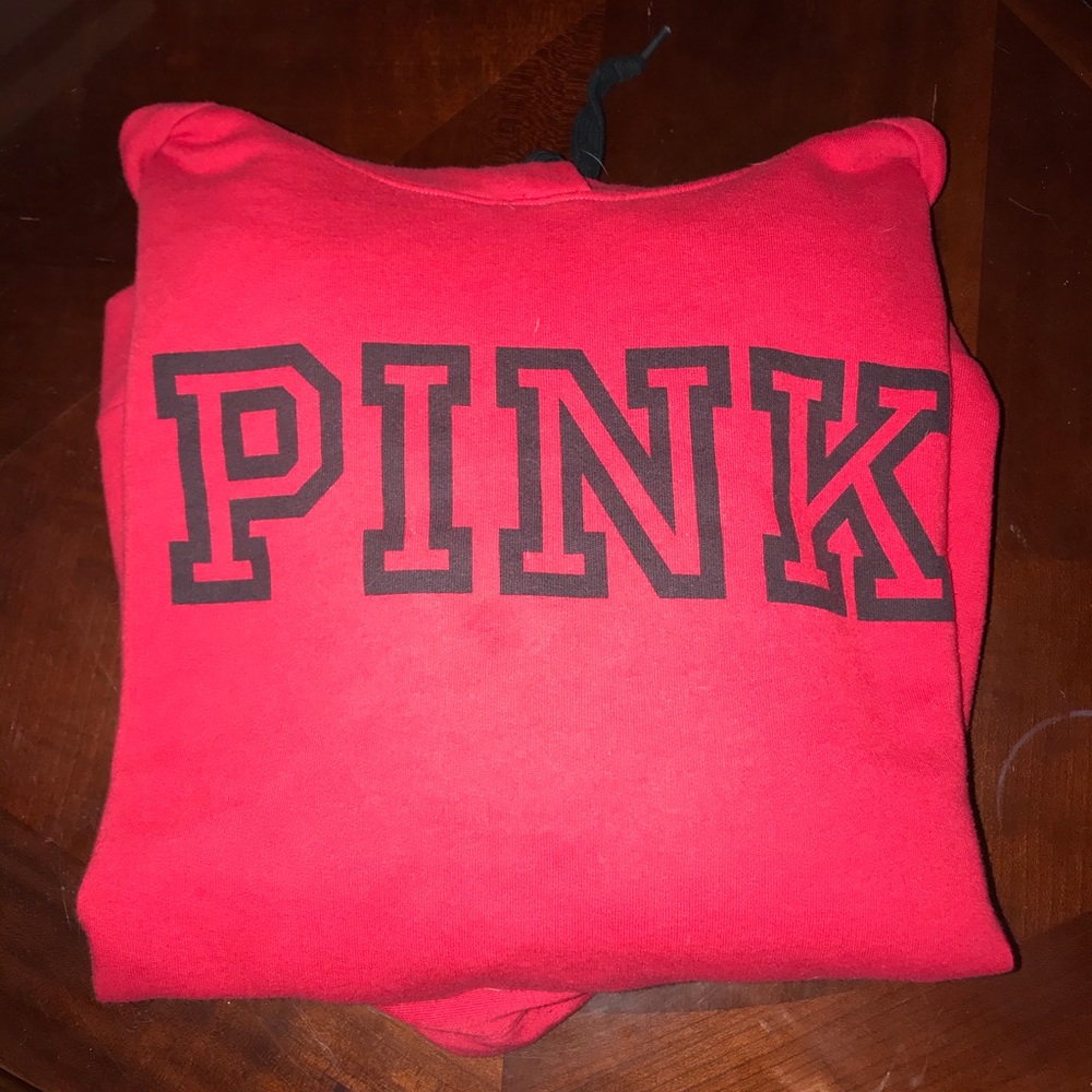 Pink hoodie